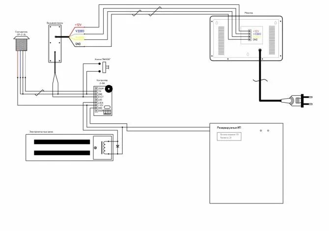 Подключение ds kv6113 замка Этапы установки электромеханического замка, а также настройка