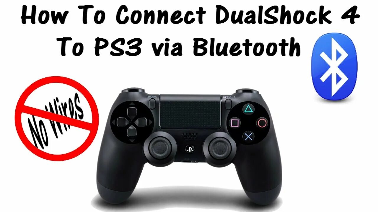 Подключение dualshock 3 к пк через bluetooth How To Connect DualShock 4 to PS3 via Bluetooth (No Wires) - YouTube