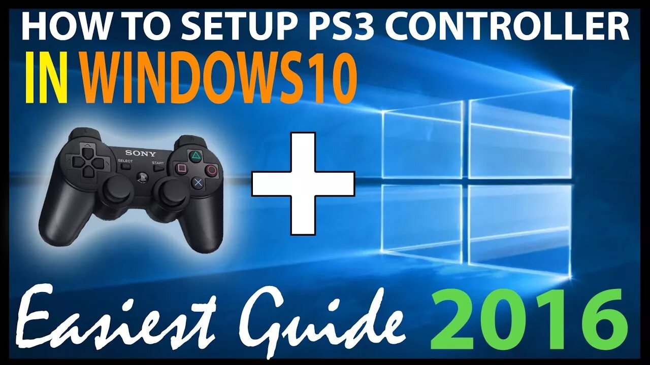 Подключение dualshock 3 к windows 10 Easiest way to connect PS3 Controller to PC on Windows 10 ( DS3 / Sixaxis) - You