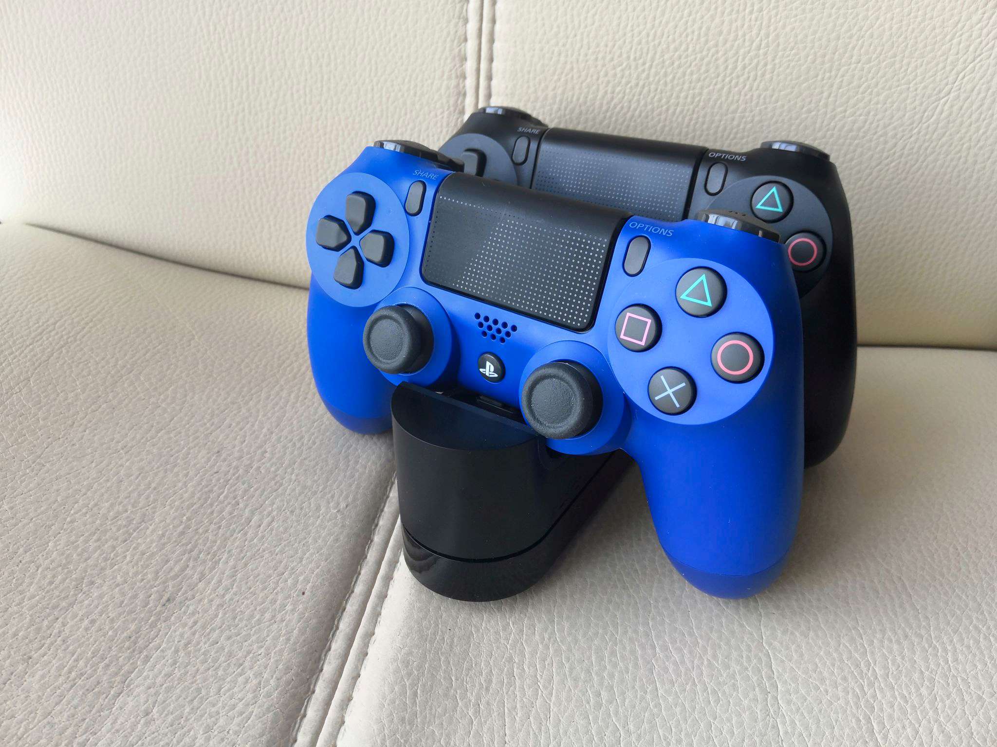 Подключение dualshock 4 Беспроводной контроллер PlayStation DUALSHOCK 4, синий PS719894155 - купить по н