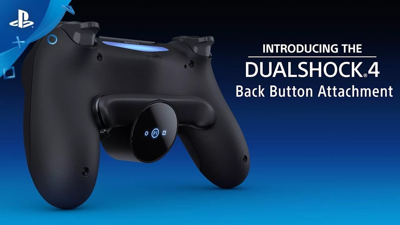 Подключение dualshock 4 DUALSHOCK 4 Back Button Attachment - Announce Trailer PS4 - YouTube