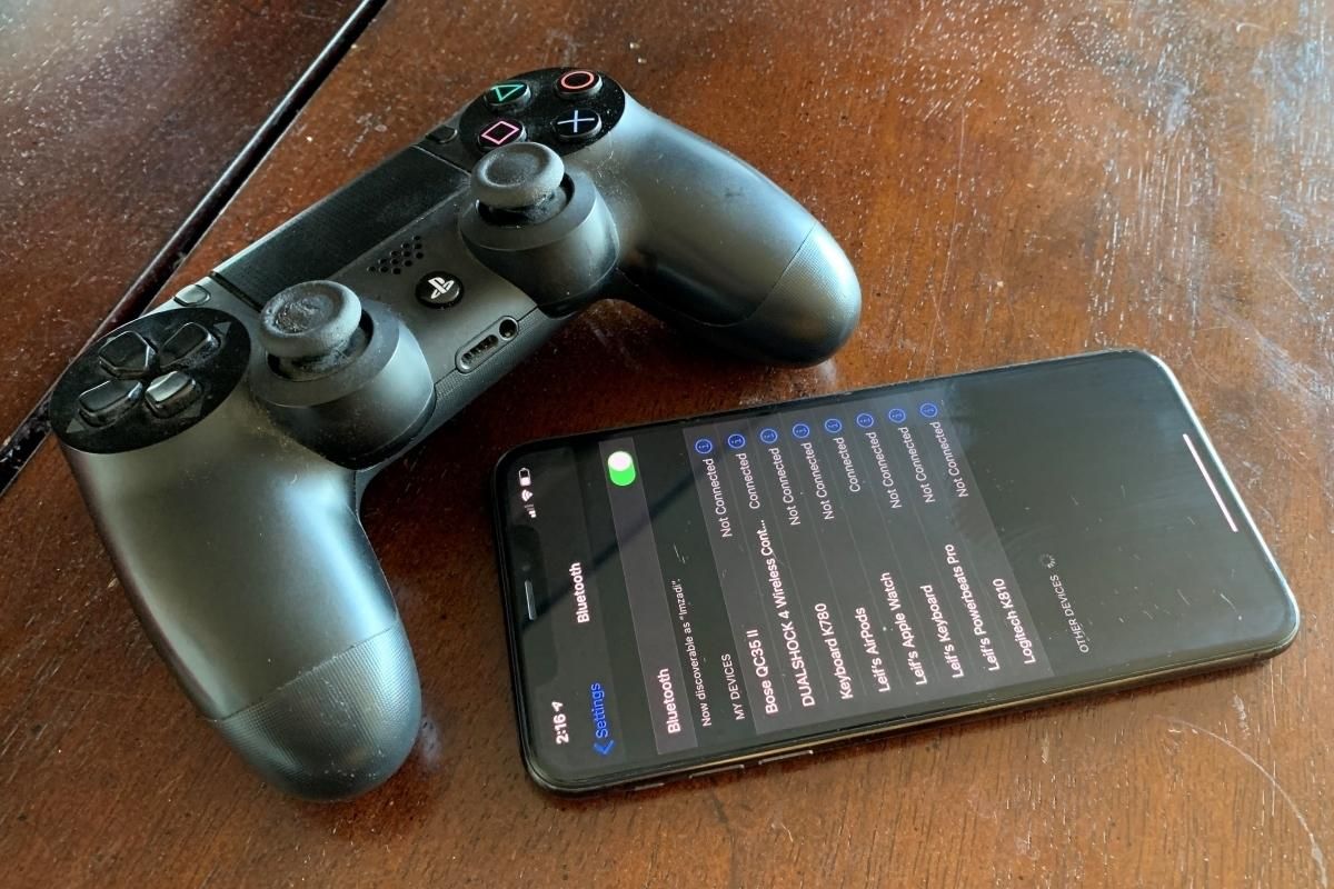 Подключение dualshock 4 к ipad iOS 13: How to pair a PS4 DualShock 4 controller with your iPhone or iPad https: