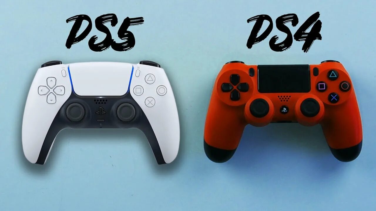 Подключение dualshock 4 к ps5 PS5 vs PS4 Controller Comparison - YouTube