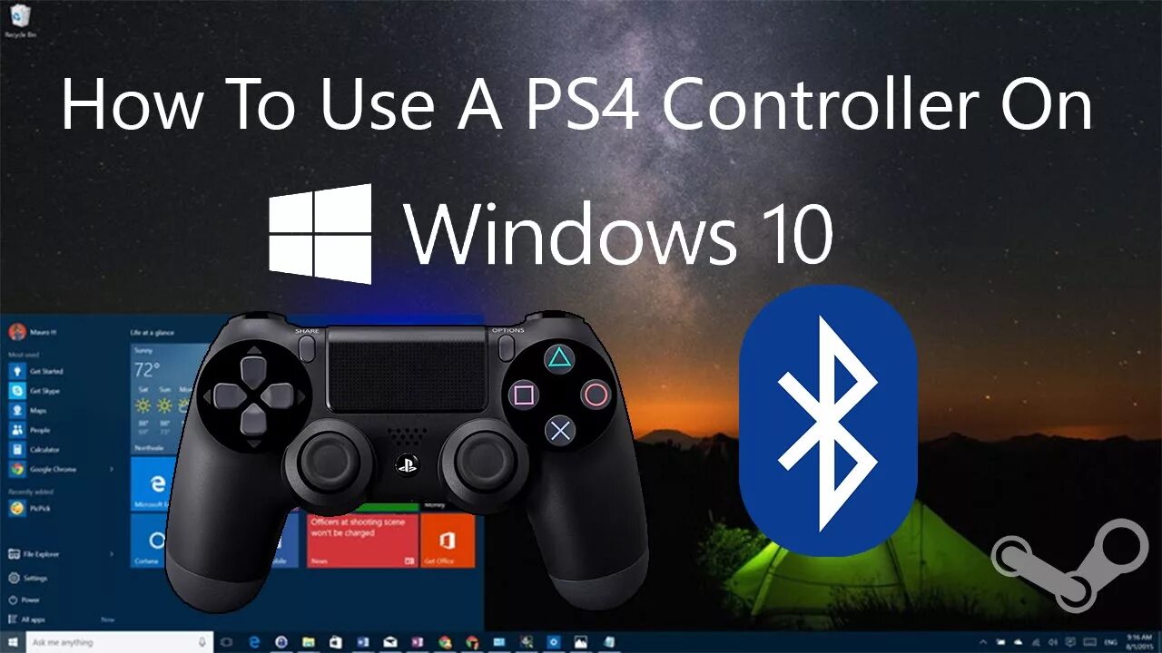 Подключение dualshock 4 к windows 11 How To Use A PS4 Controller In Windows 10 Over Bluetooth - YouTube