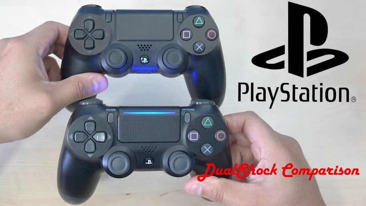 Подключение dualshock 4 ps4 DualShock 4 comparison (gen 1 vs gen 2) - YouTube