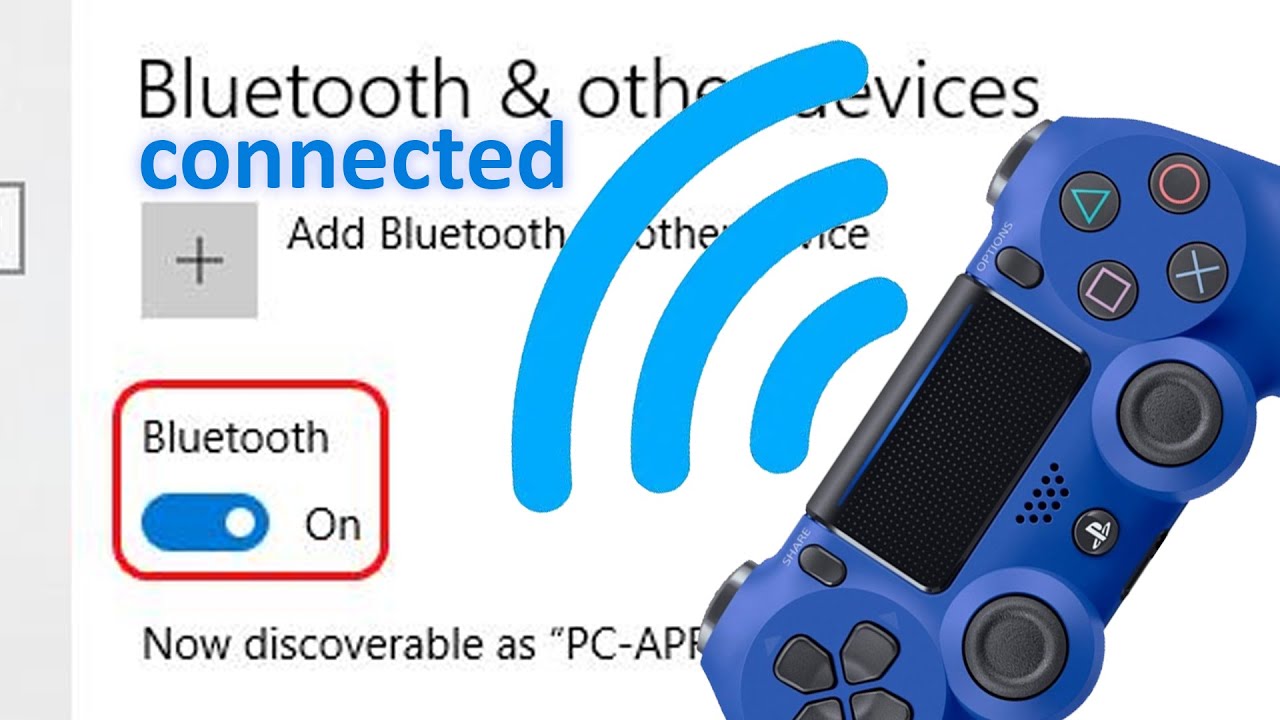 Подключение dualshock к компьютеру How to Connect PS4 Controller to PC with Bluetooth and Play Steam Games - YouTub