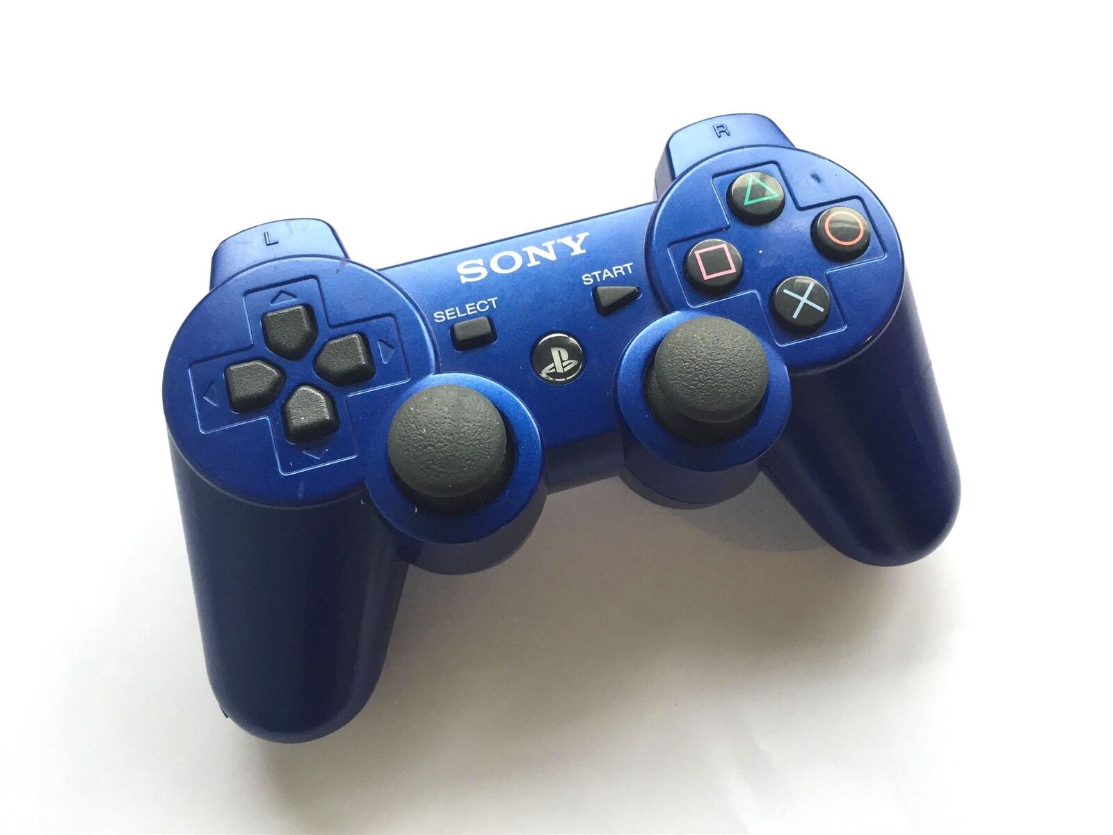 Подключение dualshock к компьютеру Официальный подлинный оригинальный Sony Dual Shock 3 PS3 синий контроллер eBay