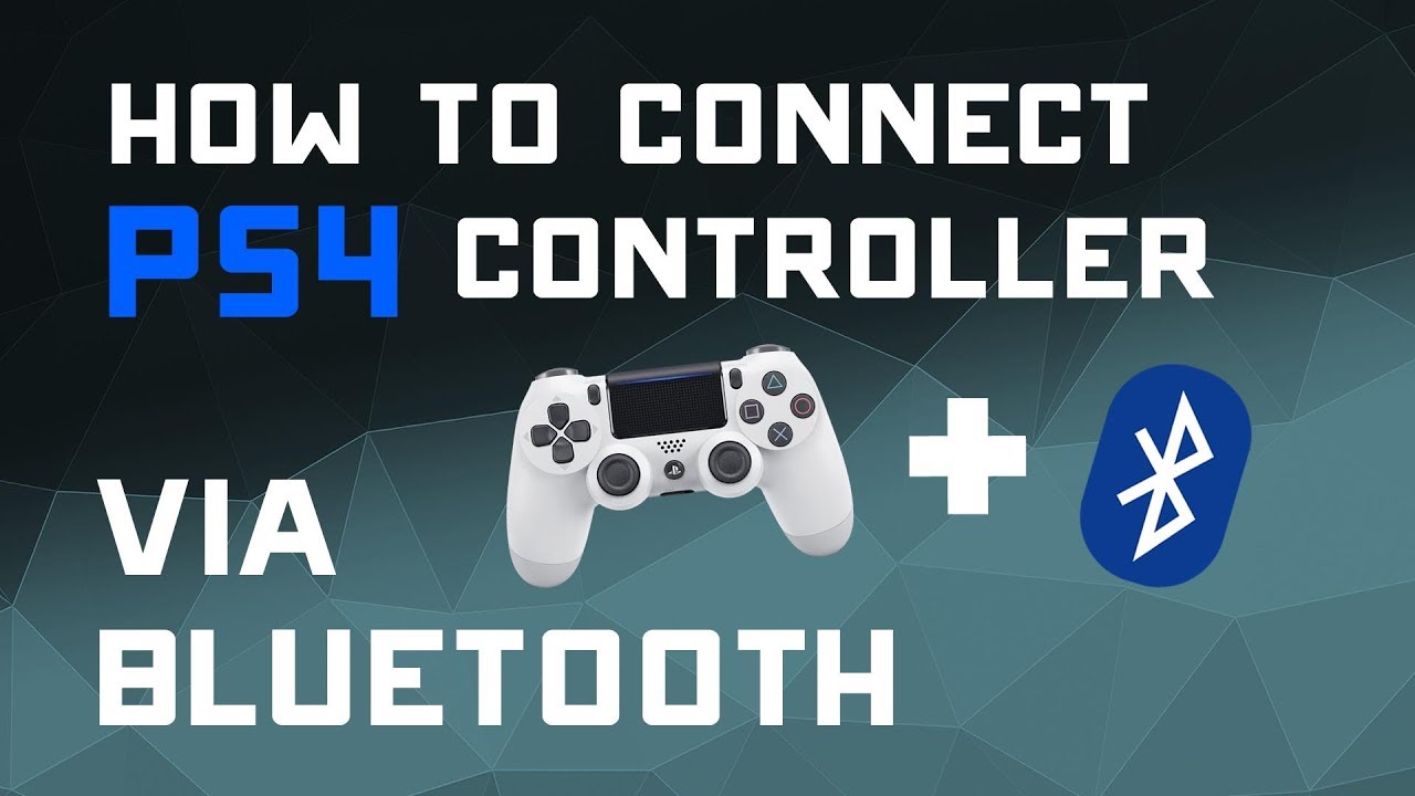 Подключение dualshock к пк через bluetooth How to Connect Your PS4 Controller to a PC via Bluetooth - YouTube