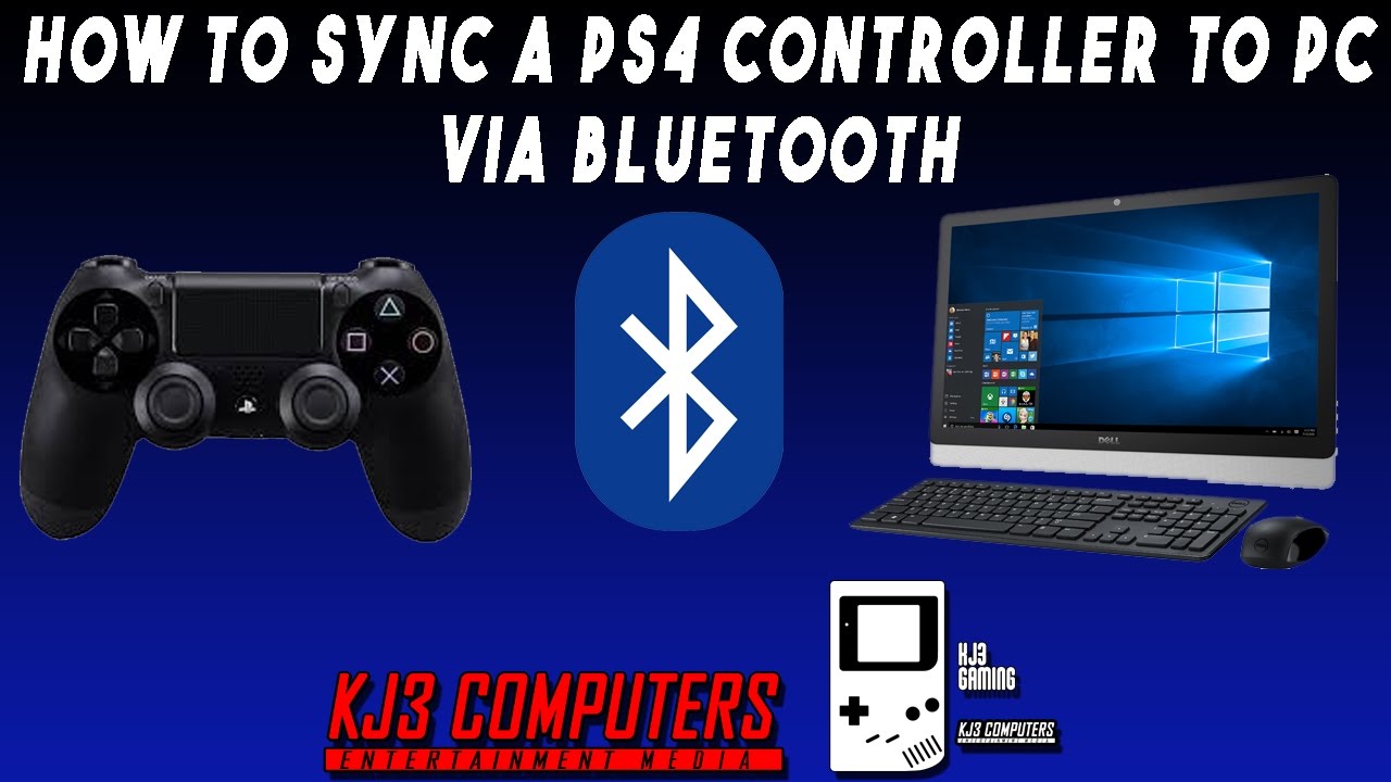 Подключение dualshock к пк через bluetooth How To Sync a PS4 Controller To PC Via Bluetooth - YouTube