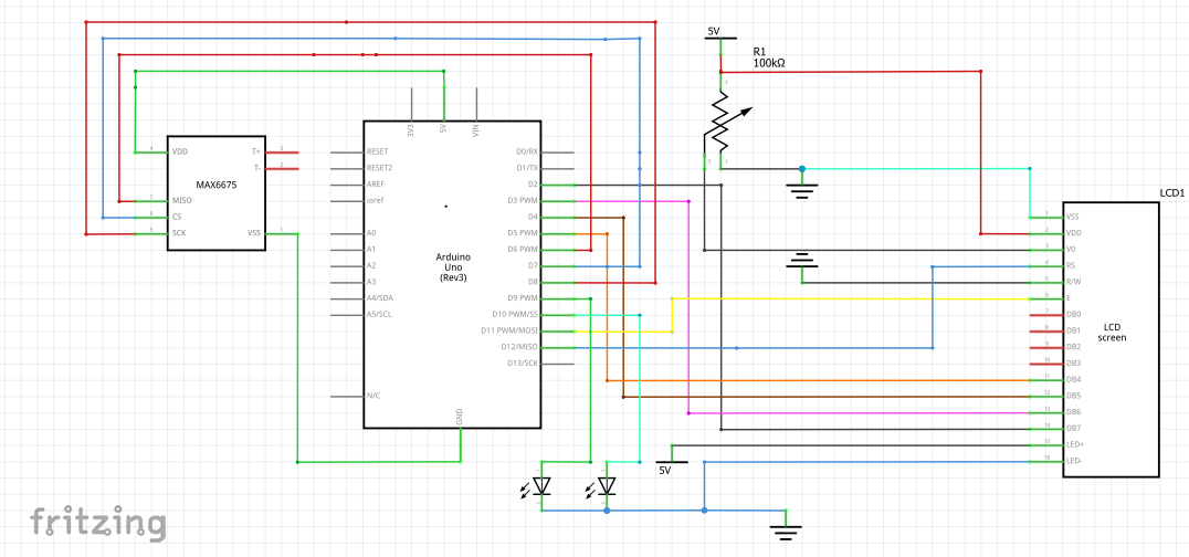 Подключение два max6675 к ардуино Arduino ile Max6675 K Tipi Termokupl Kullanımı roboturka.com