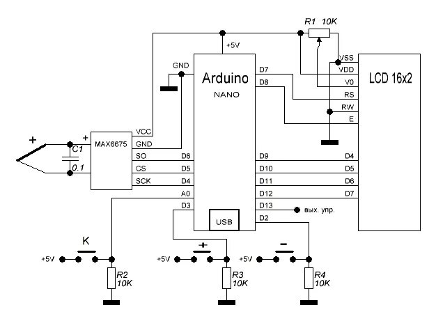 Use the Arduino with the MAX6675 IC and read the real value of a k-type thermoco