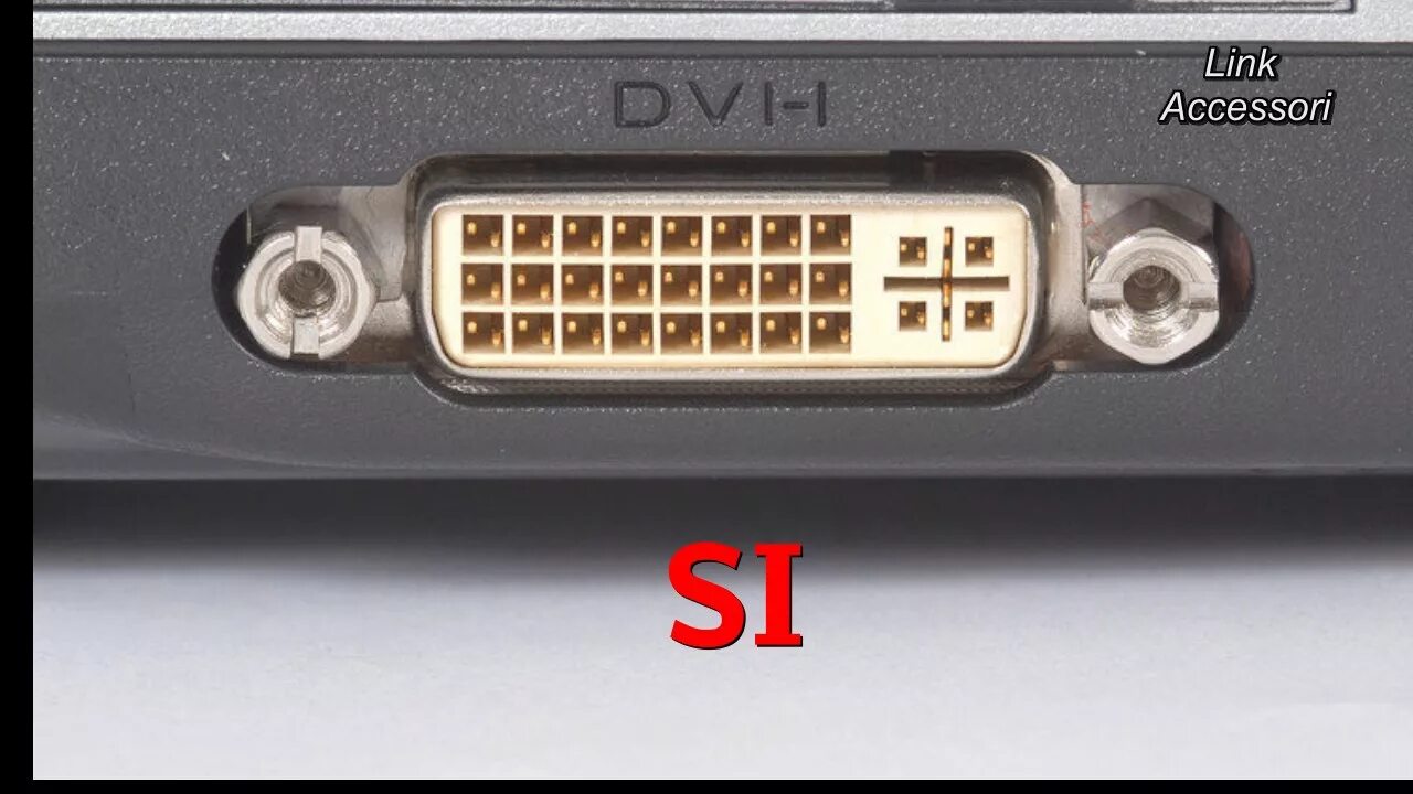 Подключение dvi к телевизору Come convertire il segnale da DVI a VGA - YouTube