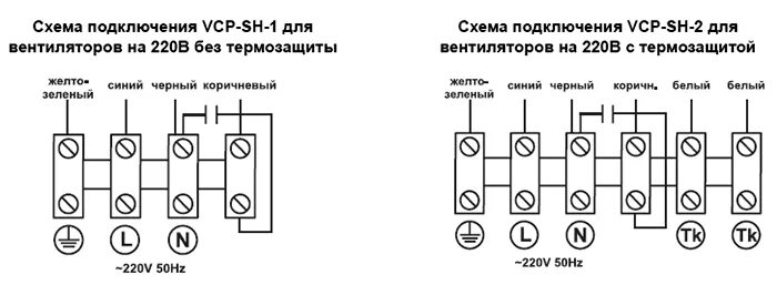 Подключение двигателей вентиляции Вентилятор для прямоугольных каналов Ровен VCP-SH 40-20-4Е: купить по цене 36 36