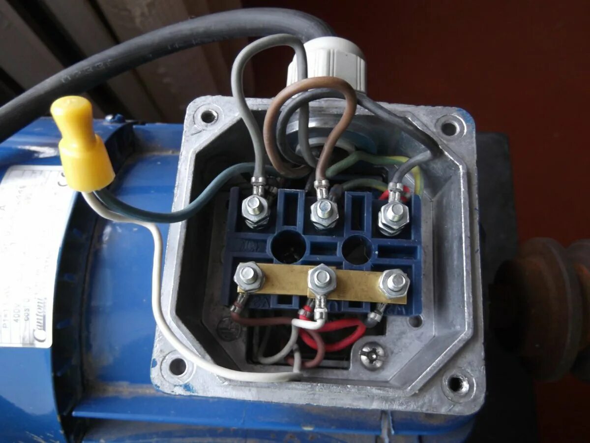 Подключение двигателя 220v Как подключить двигатель 380 на 220 (однофазка) - Сторінка 4 - Електропривід - М