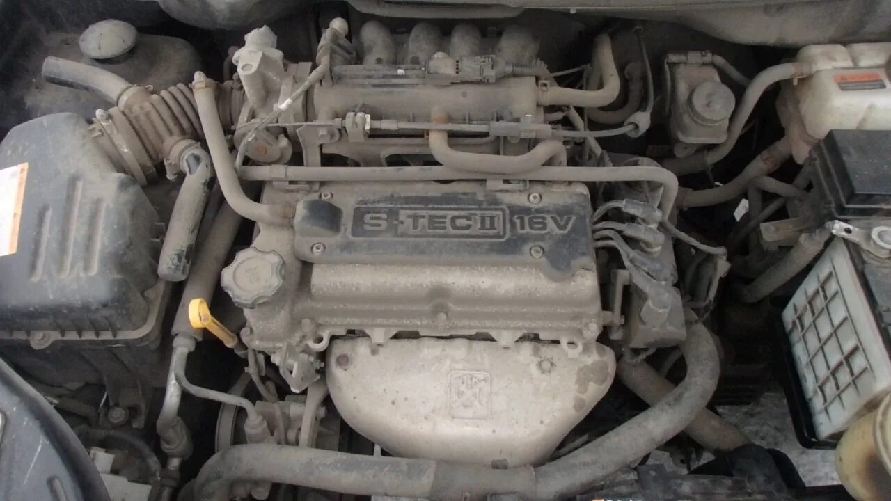 Подключение двигателя аве Двигатель Chevrolet для Aveo (T250) 2005-2011 - YouTube