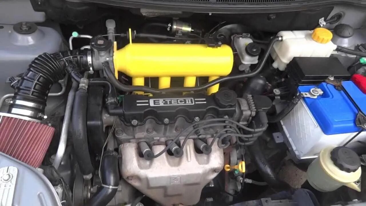 Подключение двигателя аве TUNING CHEVROLET AVEO 1,5L BORMAN RECIVER INTAKE ENGINE - YouTube