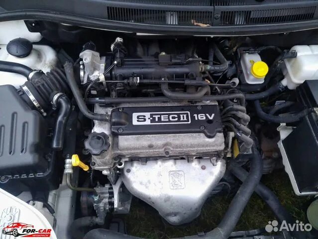 Подключение двигателя аве Двигатель (двс) Шевроле Авео B12D1 1.2 S-TEC купить в Краснодаре GENERAL MOTORS 