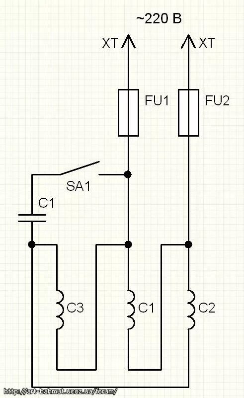 Подключение двигателя бетономешалки с конденсатором схема подключения Схема двигателя 220: найдено 89 изображений