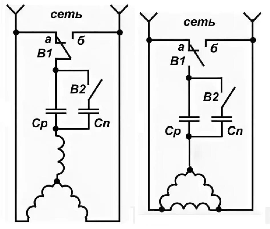 Подключение двигателя без конденсаторов Емкость конденсаторов: как рассчитать с помощью онлайн калькулятора