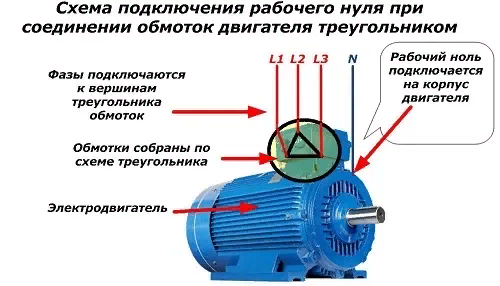 Подключение двигателя без нуля Схема подключения магнитного пускателя к трёхфазным насосам irris.club