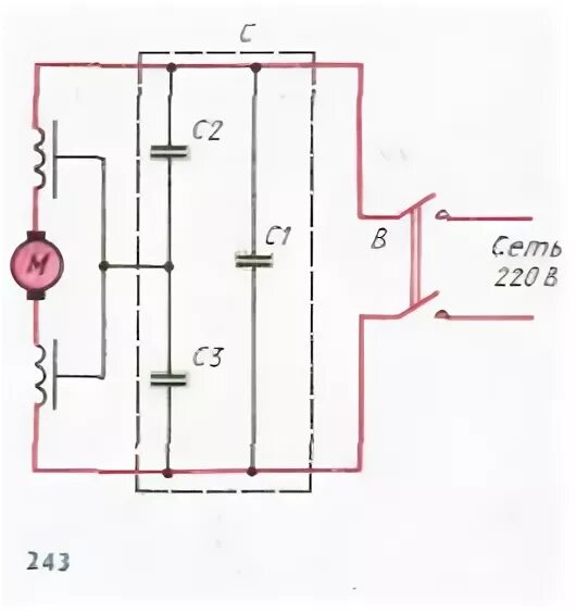 Подключение двигателя болгарки Электрическая схема болгарки с конденсатором фото - PwCalc.ru