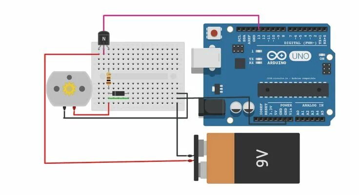 Подключение двигателя через ардуино enter image description here Arduino, Canning, Transistors
