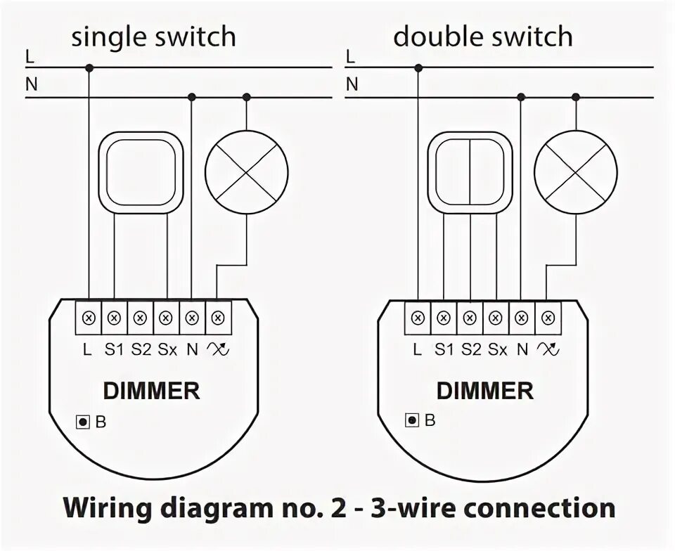 Подключение двигателя через диммер FIBARO Z-Wave Plus Dimmer 2 FGD-212 - The Smartest House