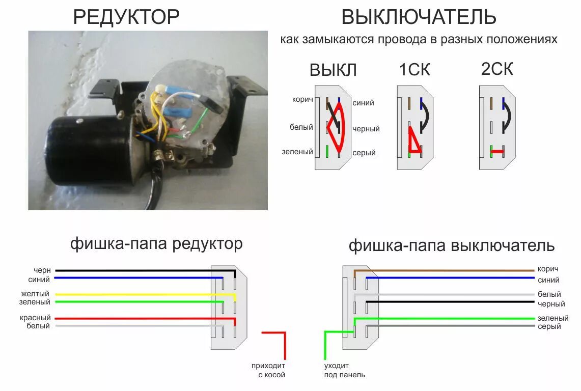 Подключение двигателя дворников HELP! Дворники 3110 на 24 Волгу. - Сообщество "Автоэлектрика" на DRIVE2