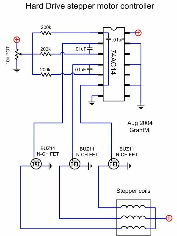 Подключение двигателя hdd Stepper_Driver_ACTU.gif (601 × 801) Esquemas Eletrônicos, Eletronicos, Diagrama 