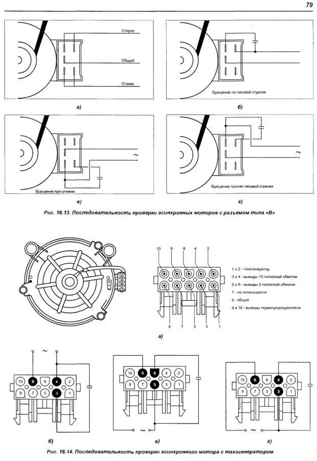 Подключение двигателя индезит СМА Indesit WIT61, Как проверить двигатель, -/- - Ремонт стиральной машины - Отв