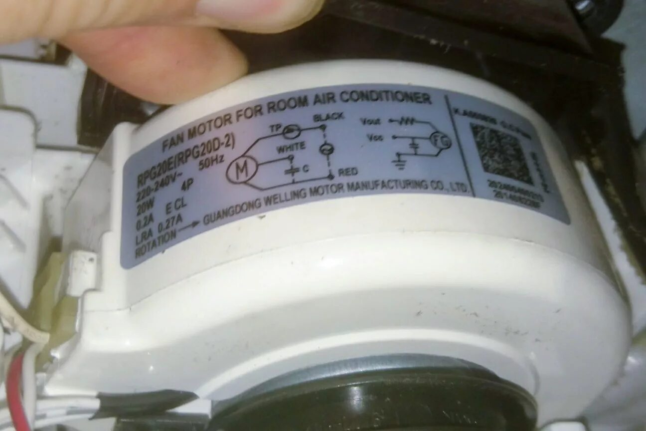 Подключение двигателя кондиционера control - How is air conditioner room unit fan motor controlled? - Electrical En