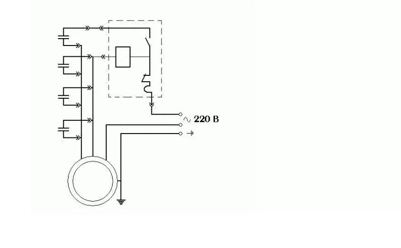 Подключение двигателя насоса насосы Помогите со схемой подключения электродвигателя - Сообщество "Электронные Поделк