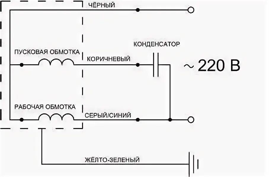 Подключение двигателя насоса насосы Ответы Mail.ru: Чем объяснить что у погружного насоса сопротивление обмоток мега