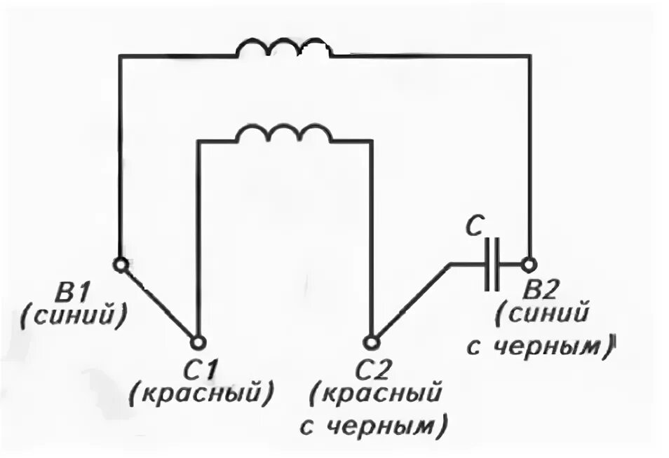 Подключение двигателя от стиральной машины малютка схема Как подключить асинхронный двигатель на 220В: Схемы подключения