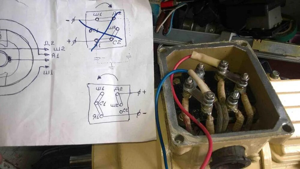 Подключение двигателя постоянного тока 220 Как правильно подключить электродвигатель постоянного тока