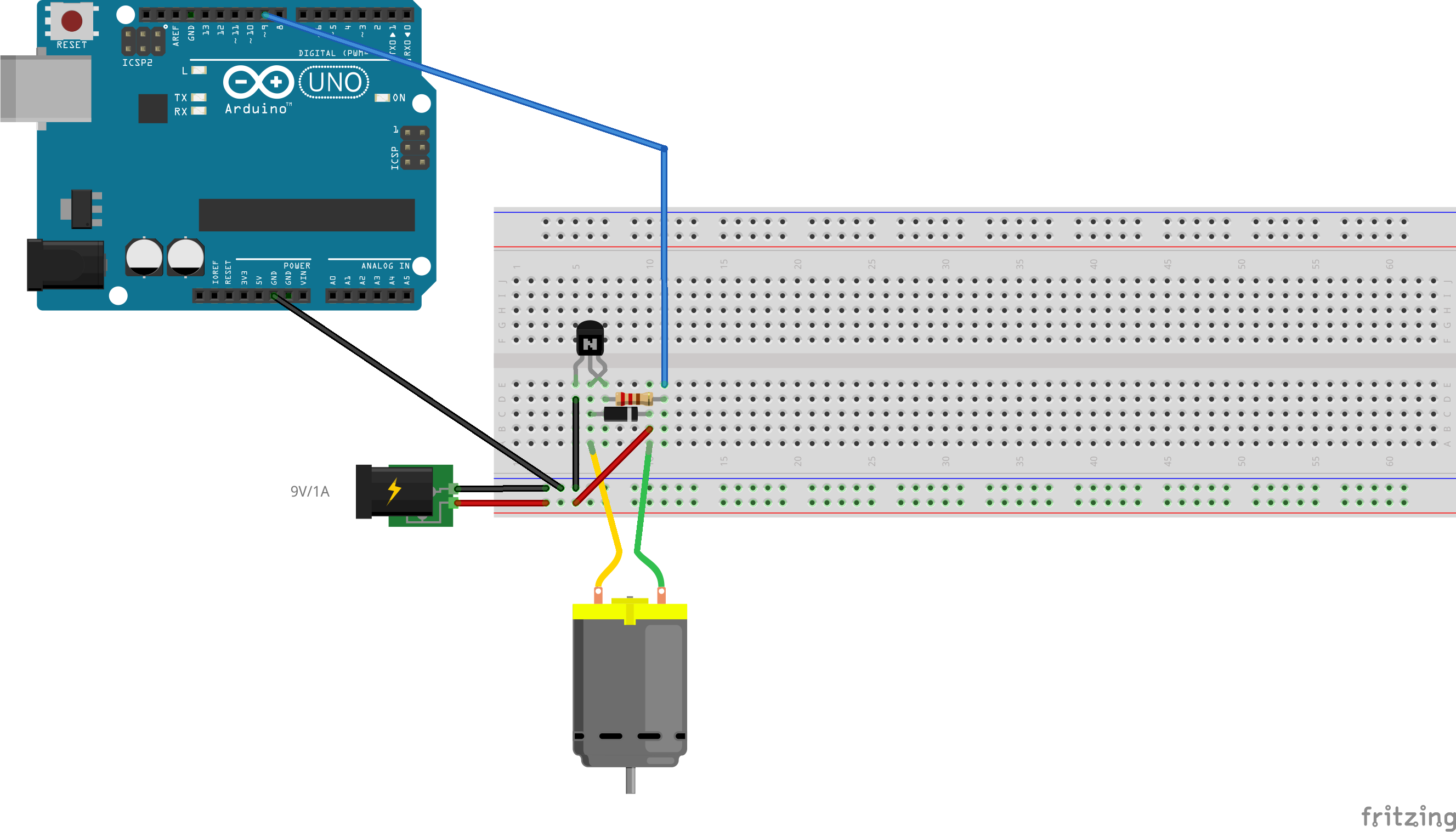 Подключение двигателя постоянного тока к ардуино Controlling a DC motor speed with Arduino - Electrical Engineering Stack Exchang
