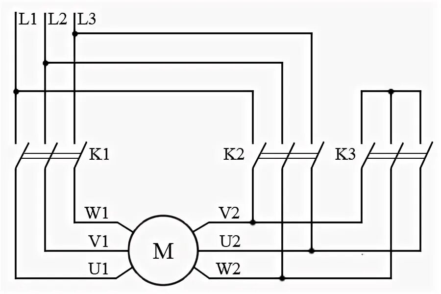 Подключение двигателя со звезды на треугольник Схема Подключения Звезда Треугольник - tokzamer.ru