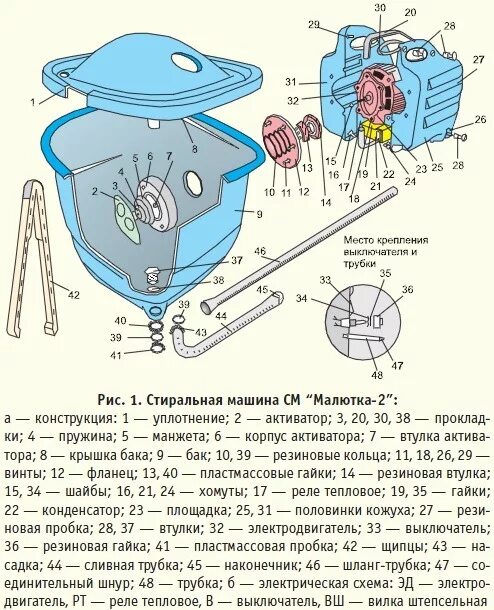 Подключение двигателя стиральные машины малютка Как разобрать стиральную машинку HeatProf.ru