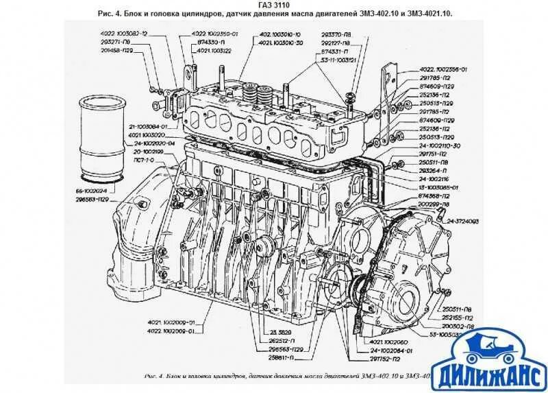 Подключение двигателя змз 402 Система смазки 402: найдено 89 изображений