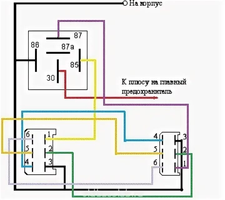 Подключение дворников через реле Рабочая разгрузка дворников - ГАЗ 3102, 2,4 л, 2003 года электроника DRIVE2