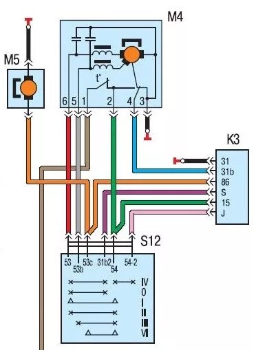 Подключение дворников газ Рулевая колонка от 31105 на 31029. Подключение. - ГАЗ 31029, 2,4 л, 1997 года за