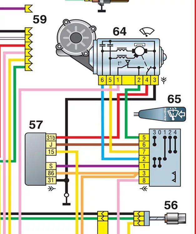 Подключение дворников газ Регулируемая пауза дворников - ГАЗ Соболь, 2,5 л, 2006 года электроника DRIVE2