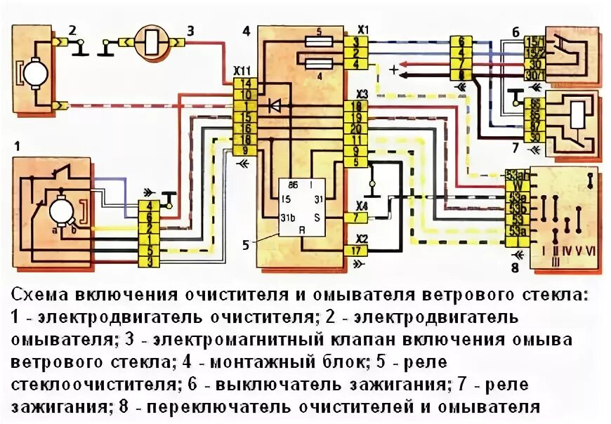 Подключение дворников ваз 2108 Как снять стеклоочиститель ветрового стекла ВАЗ-2109