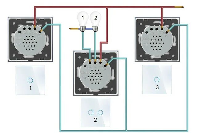 Подключение двойного сенсорного выключателя Как подключить сенсорный выключатель: схема и ремонт, почему сам включается