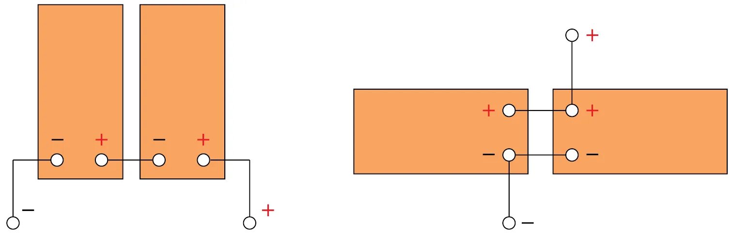 Подключение двух аккумуляторов на 12 вольт параллельно Схема подключения аккумуляторов на 12