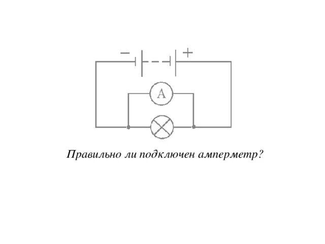 Подключение двух амперметров Презентация к уроку по теме: "Сила тока. Амперметр"