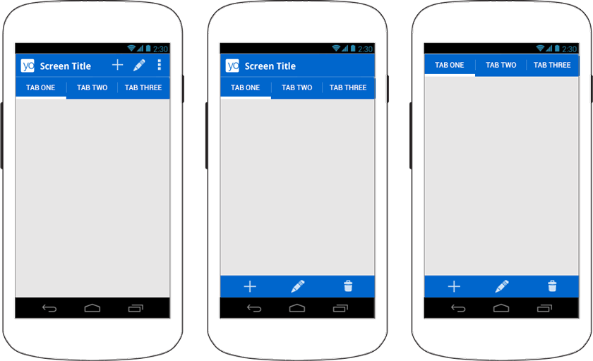 Подключение двух android android - TabLayout scroll without a recyclerView - Stack Overflow