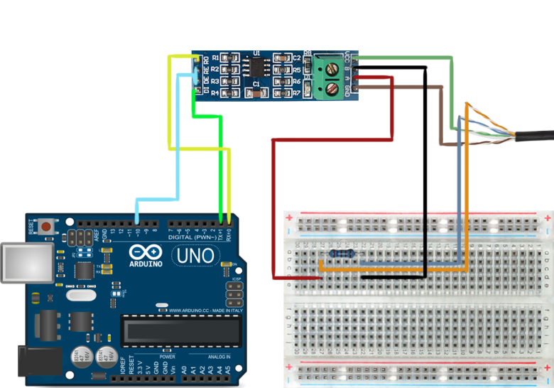 Подключение двух arduino Работа с Modbus RTU Аппаратная платформа Arduino