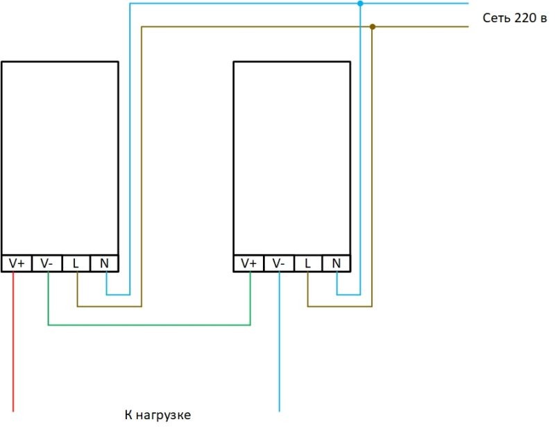 Подключение двух блоков Последовательное и параллельное соединение блоков питания