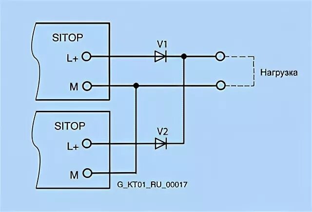 Подключение двух блоков питания Купить блоки питания серии sitop lite Siemens по выгодным ценам